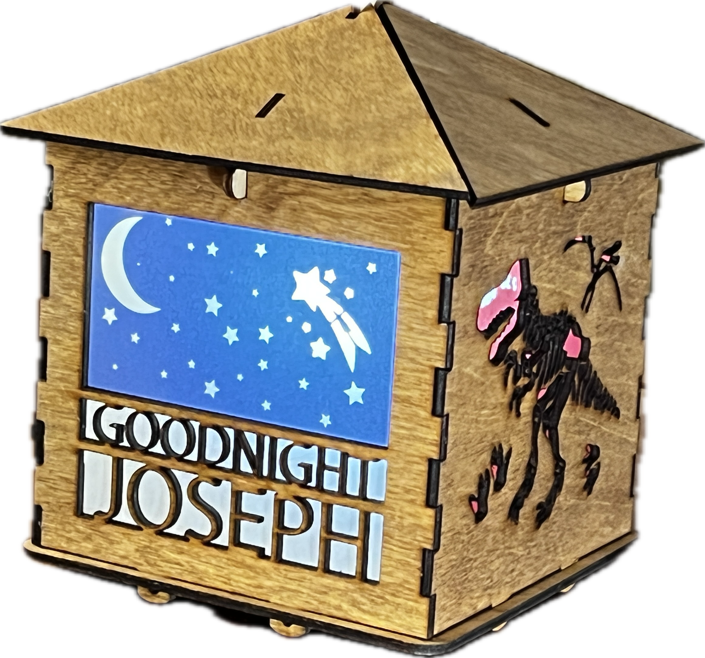 Personalized Dinosaur Night Light